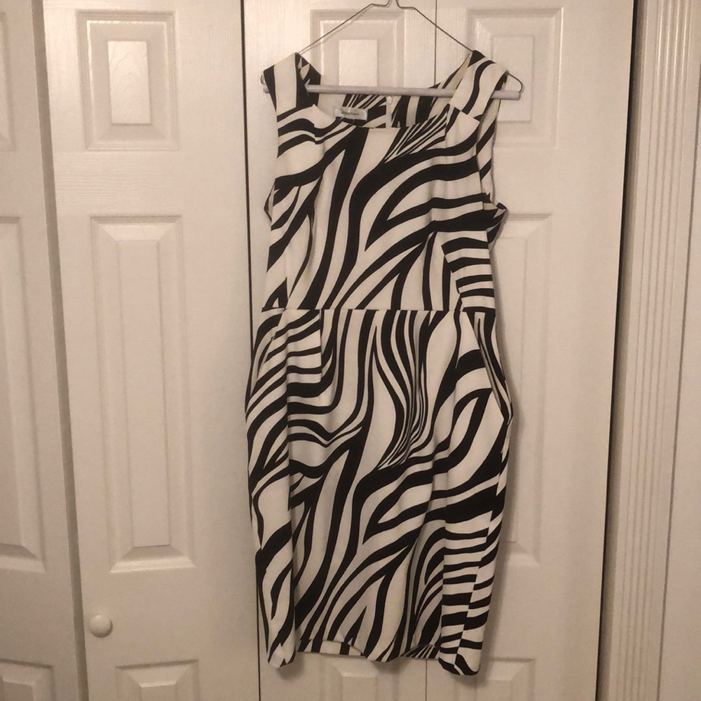 Cute zebra print dress